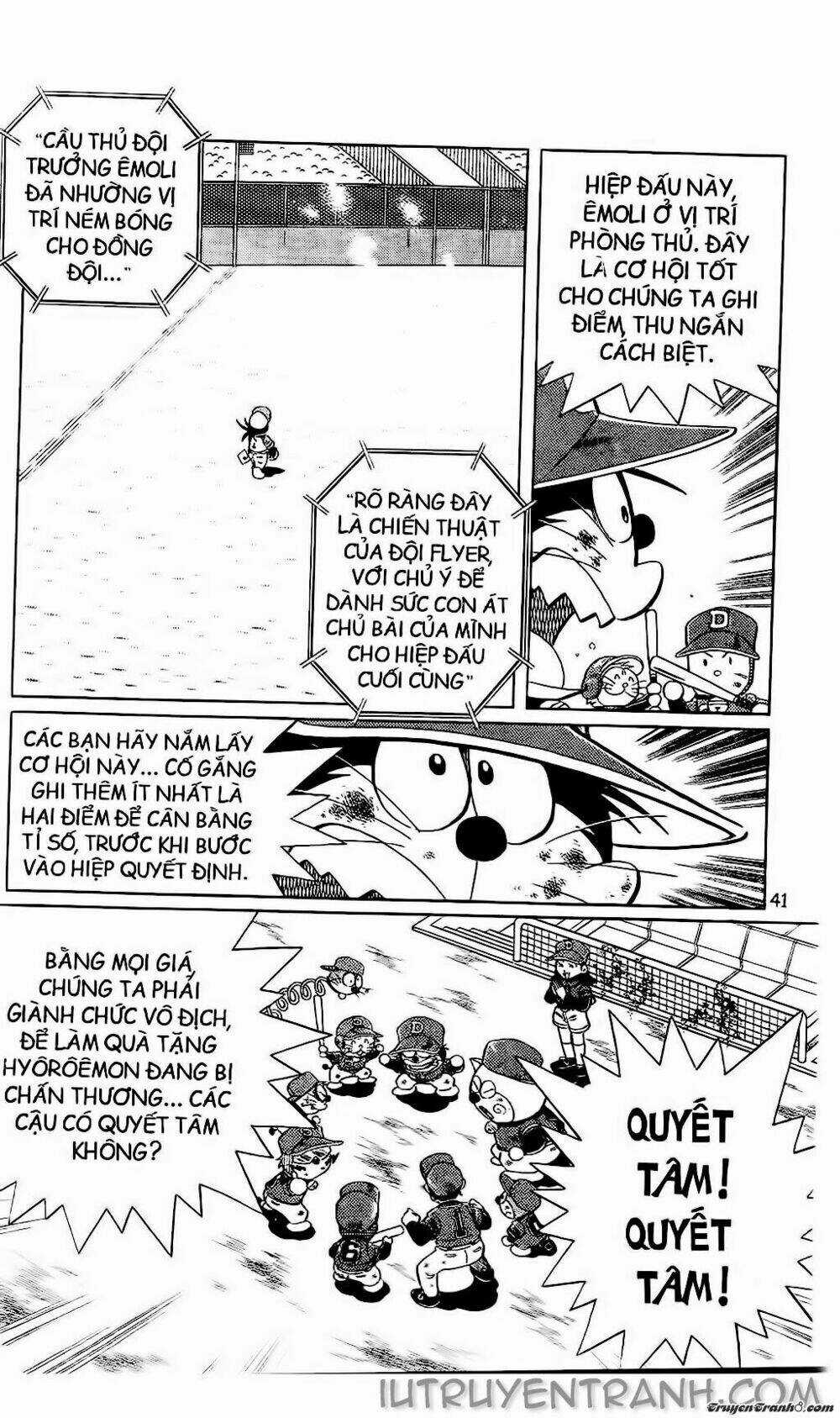 Doraemon Bóng Chày Chapter 47 trang 4