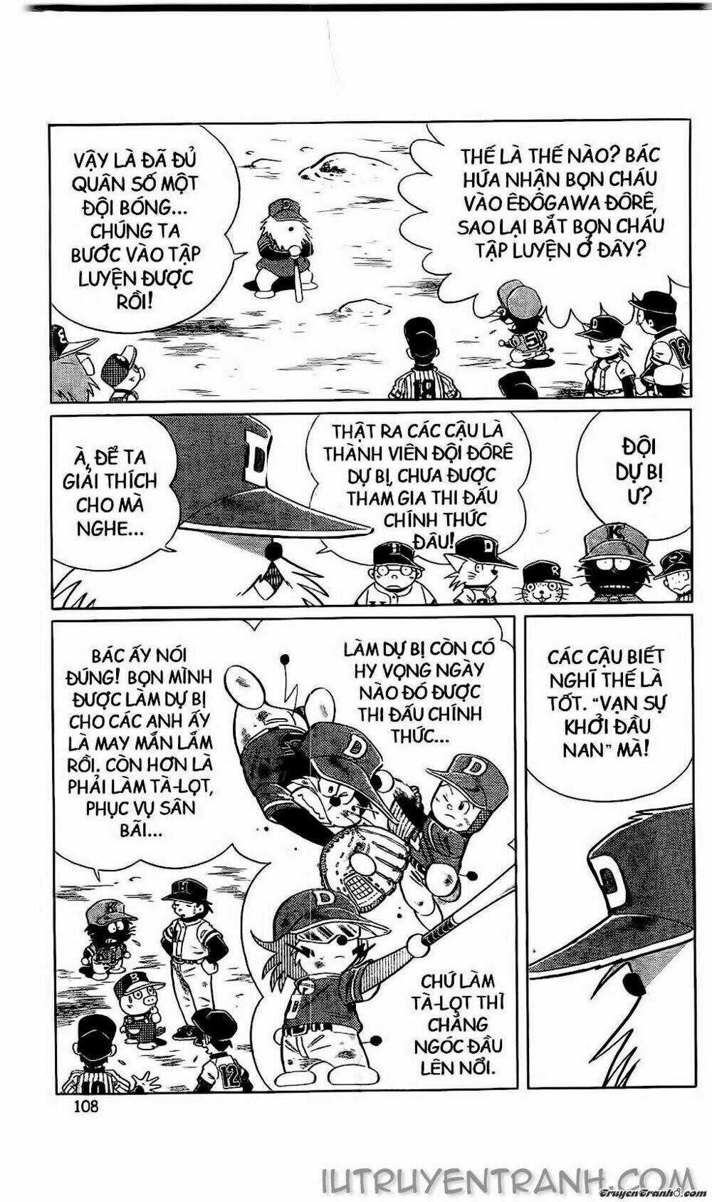 Doraemon Bóng Chày Chapter 49 trang 12