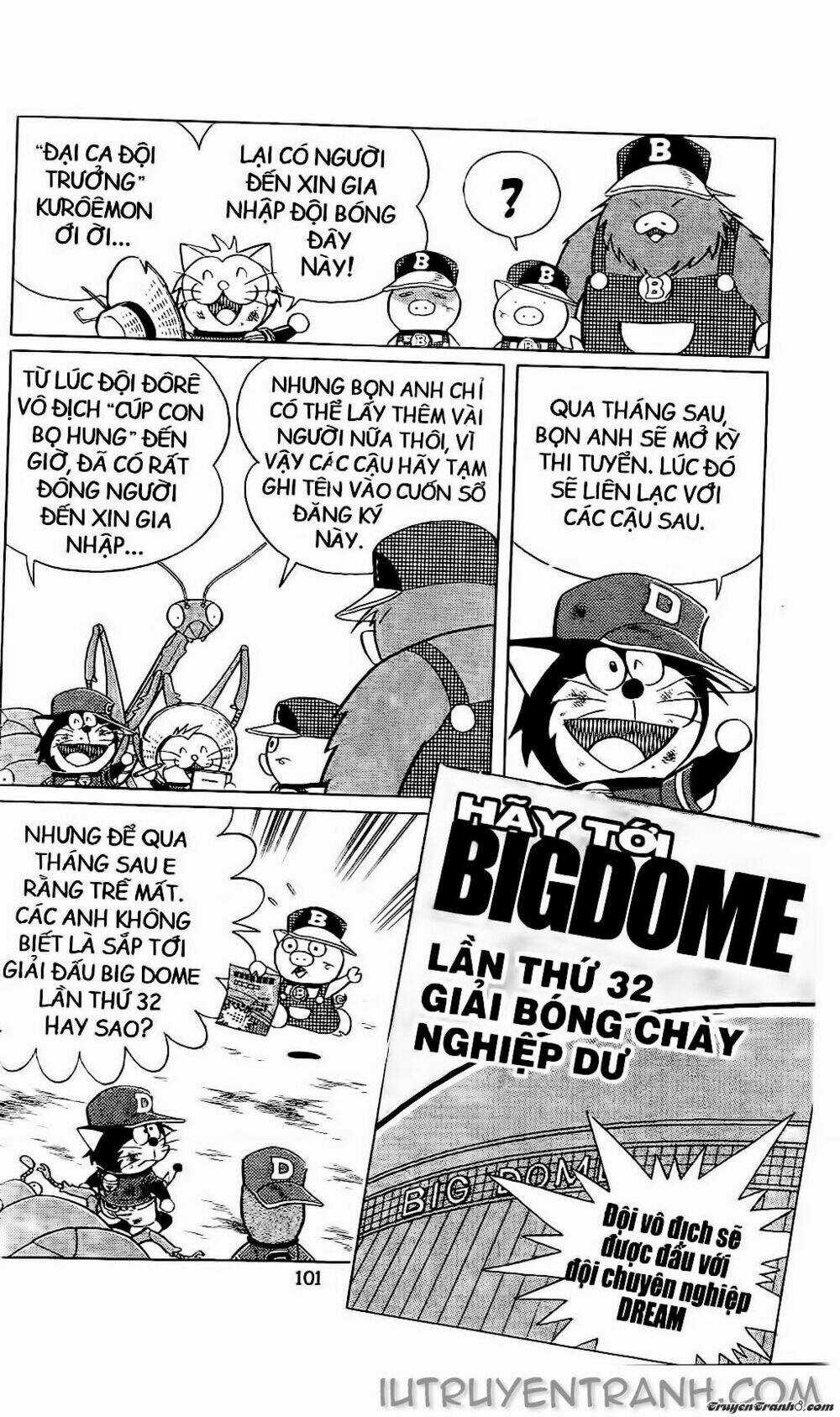 Doraemon Bóng Chày Chapter 49 trang 5