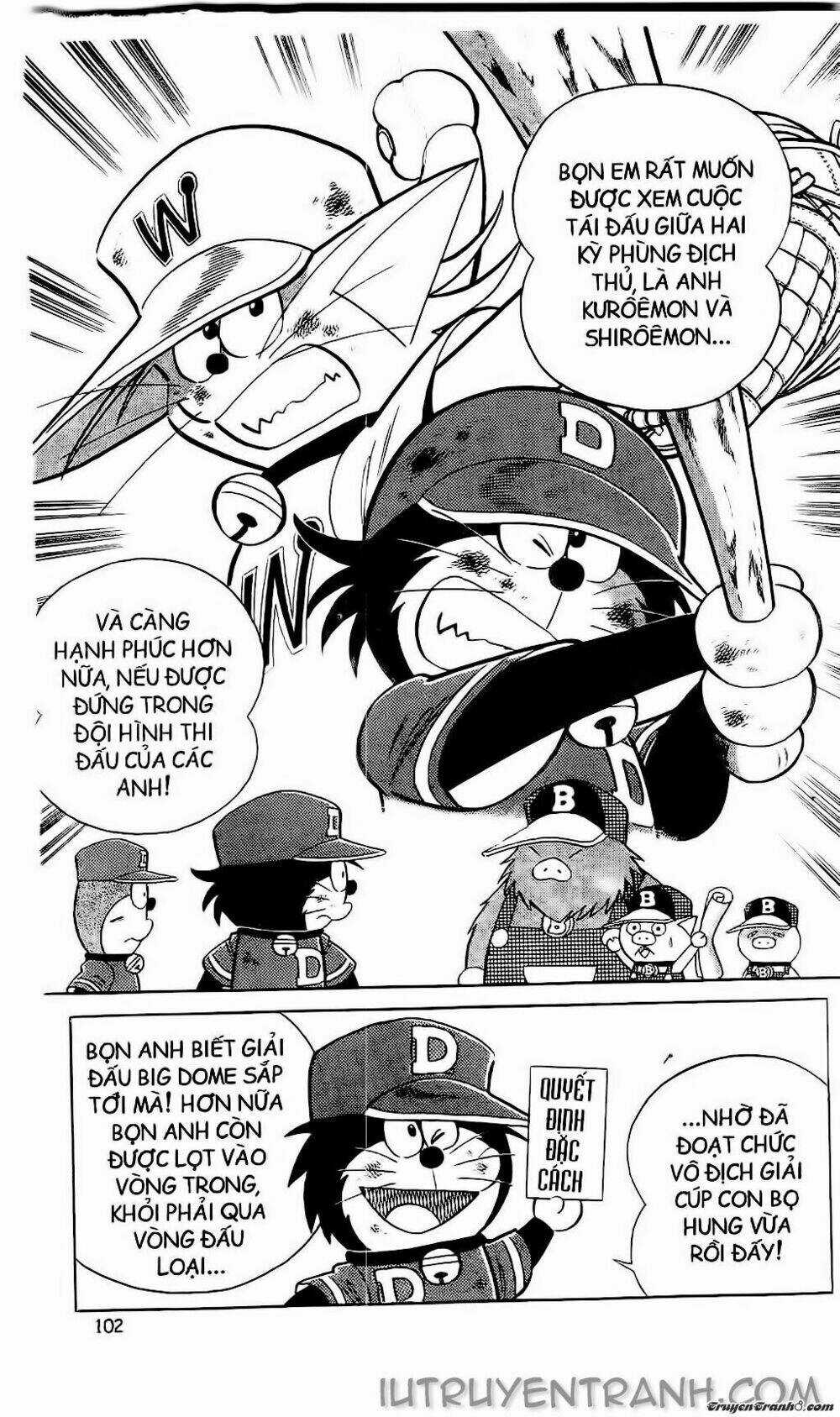 Doraemon Bóng Chày Chapter 49 trang 6