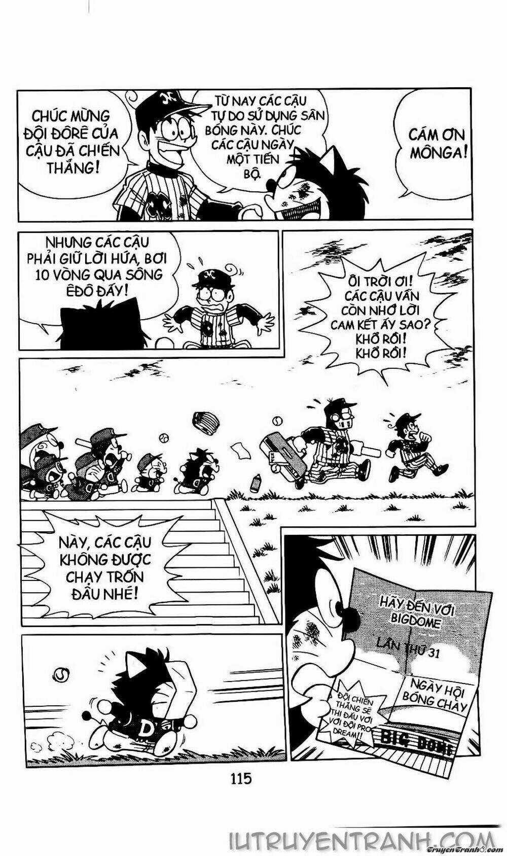 Doraemon Bóng Chày Chapter 5 trang 21