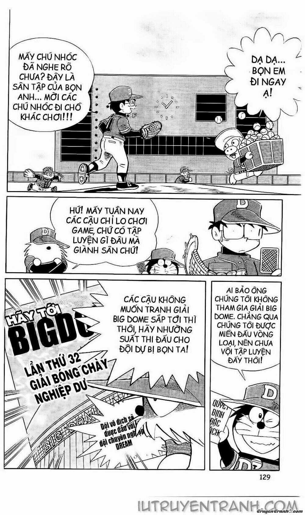 Doraemon Bóng Chày Chapter 50 trang 7
