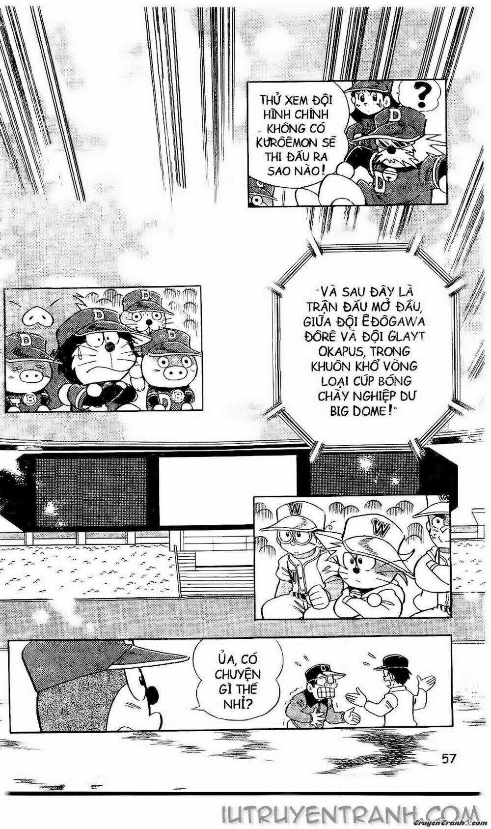 Doraemon Bóng Chày Chapter 53 trang 24