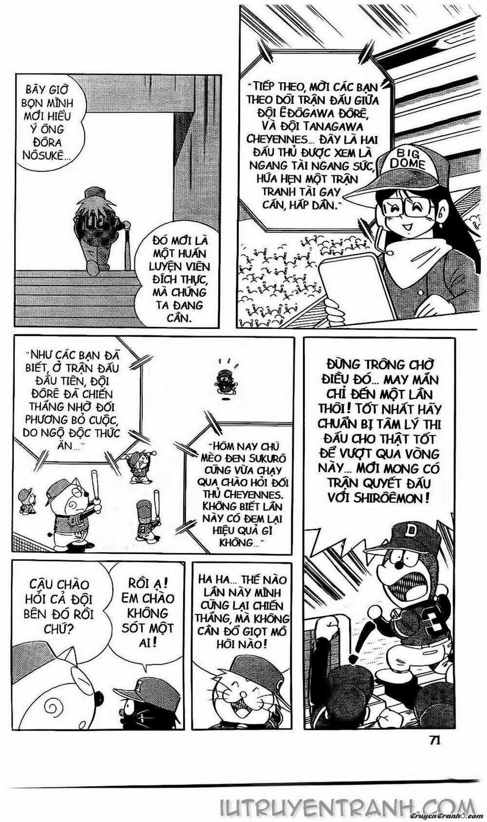 Doraemon Bóng Chày Chapter 54 trang 10