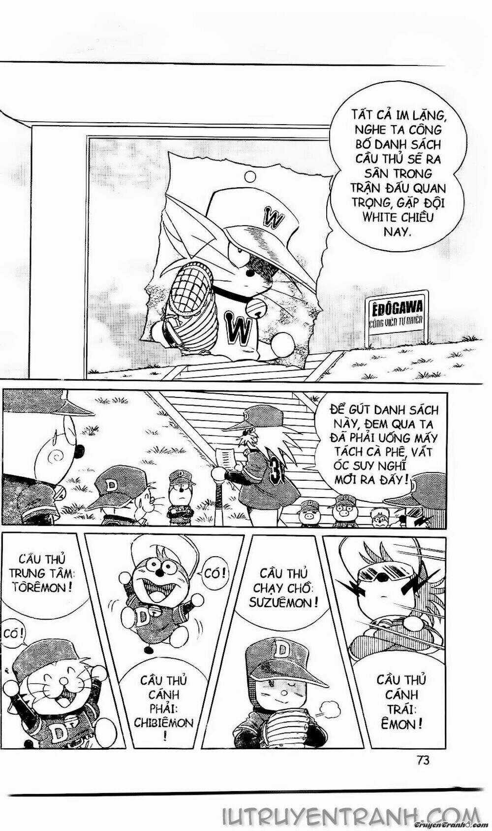 Doraemon Bóng Chày Chapter 54 trang 12