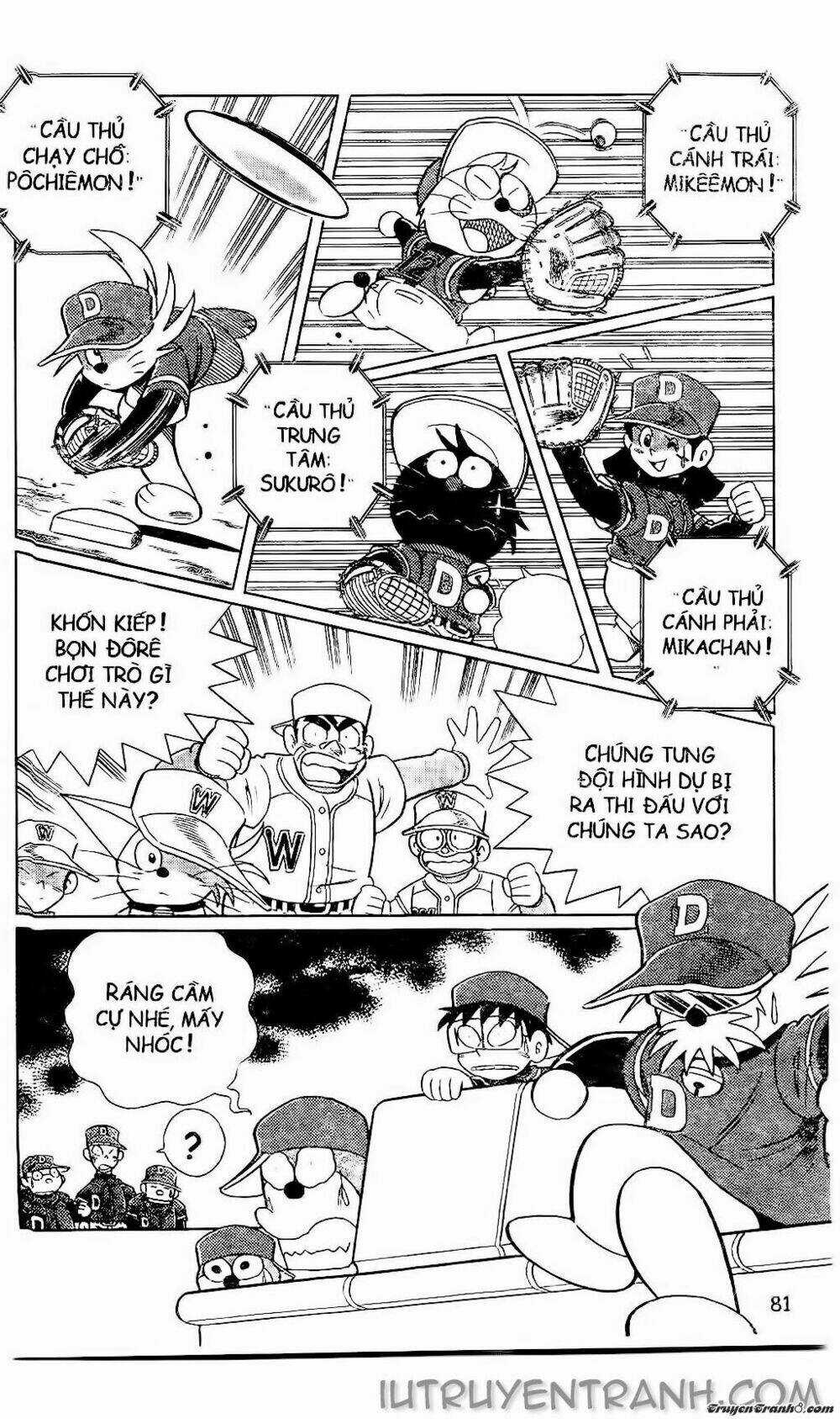 Doraemon Bóng Chày Chapter 54 trang 20