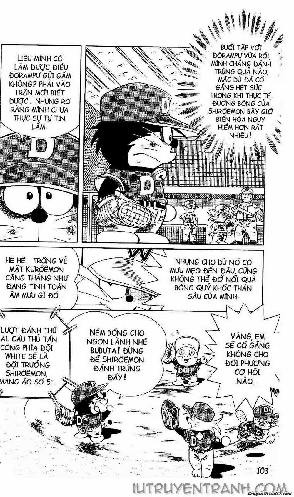 Doraemon Bóng Chày Chapter 55 trang 14
