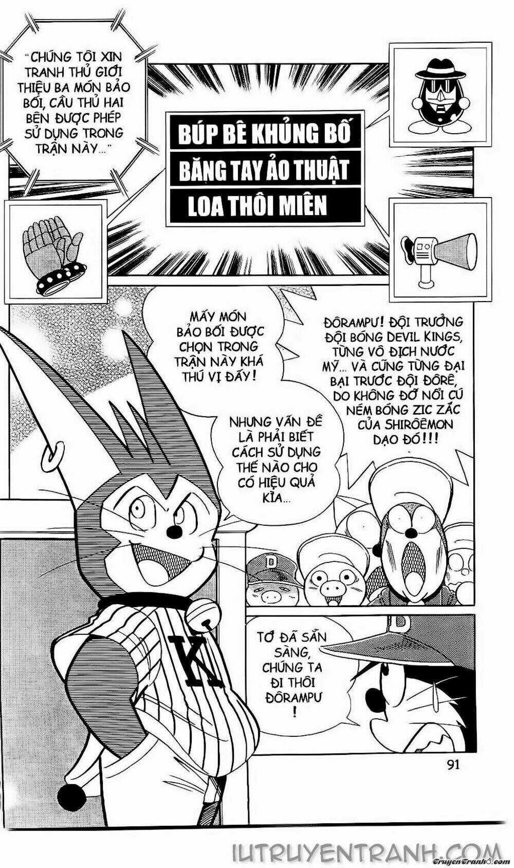 Doraemon Bóng Chày Chapter 55 trang 2