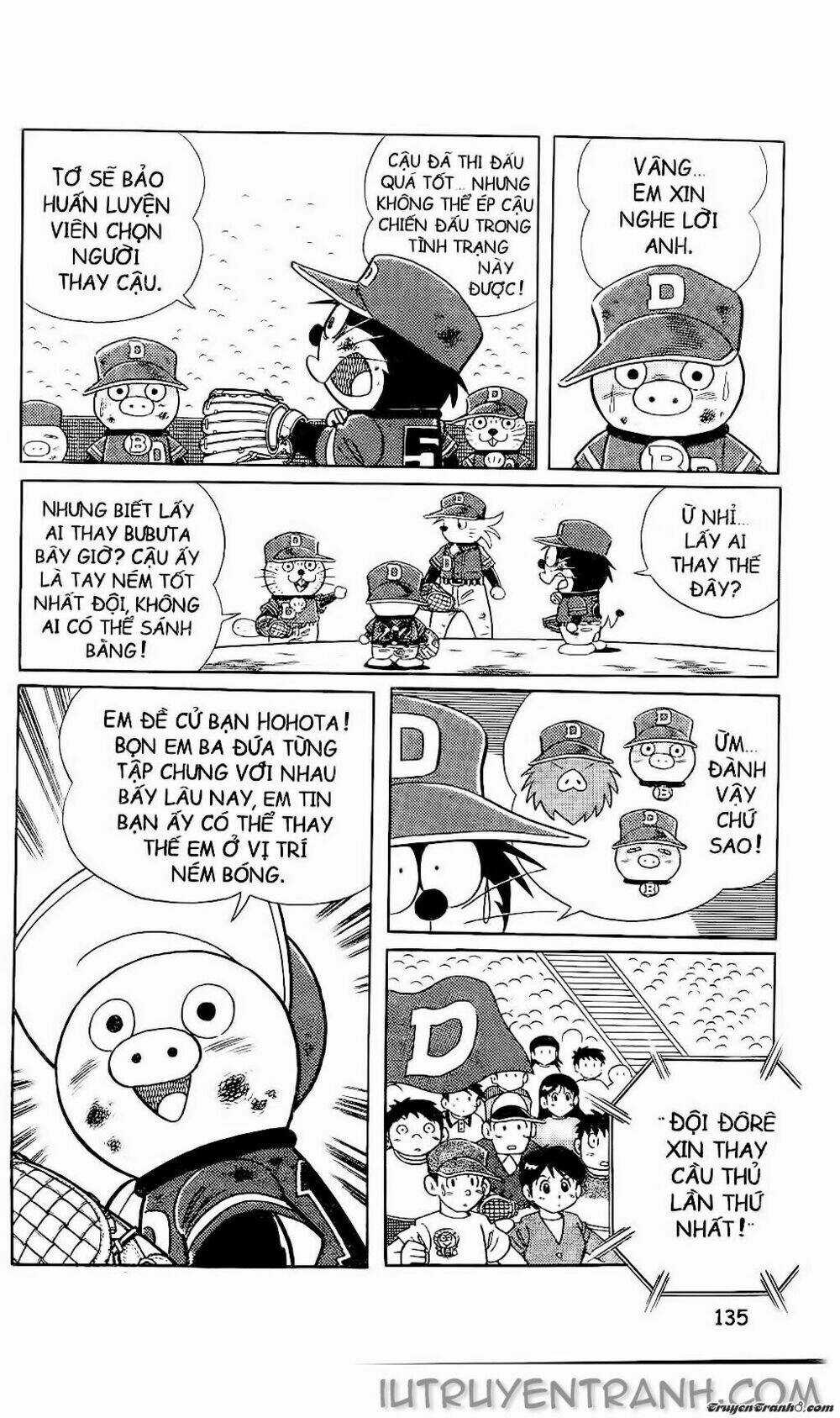 Doraemon Bóng Chày Chapter 56 trang 16