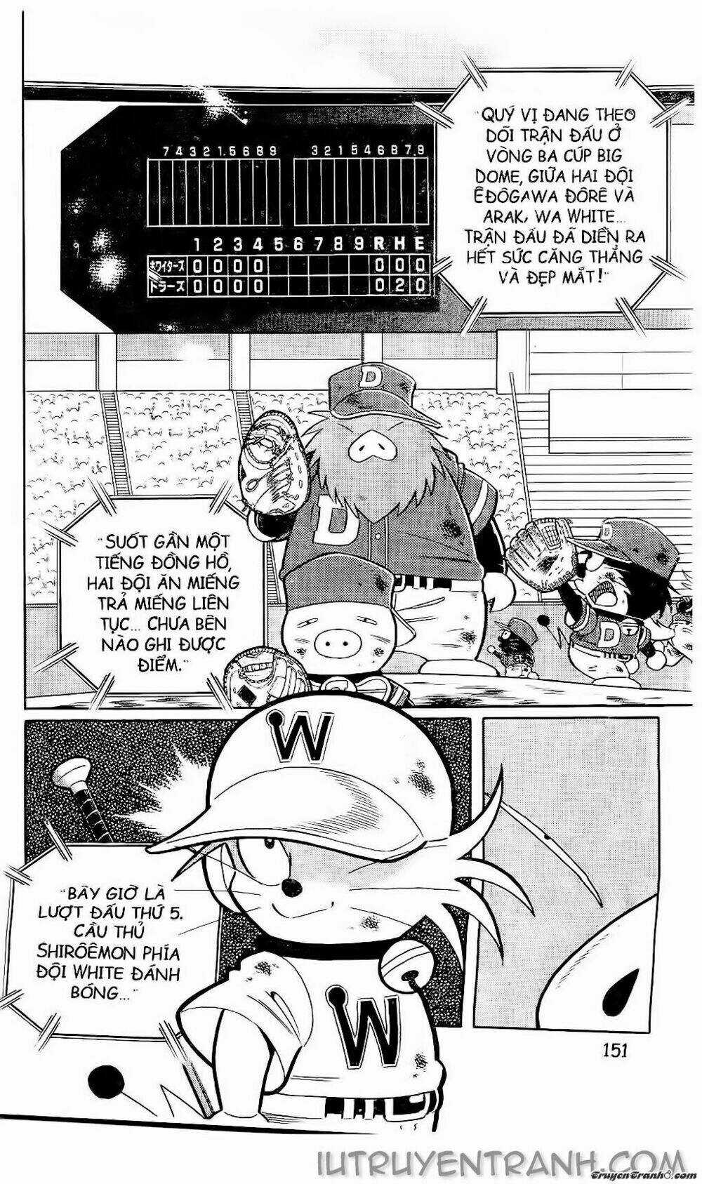 Doraemon Bóng Chày Chapter 57 trang 2
