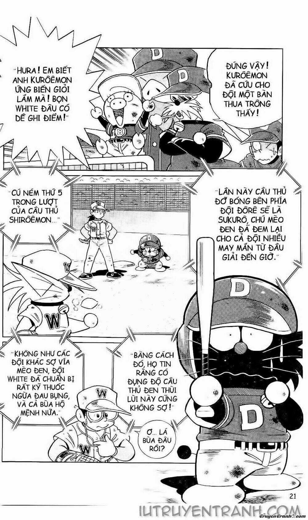 Doraemon Bóng Chày Chapter 58 trang 14