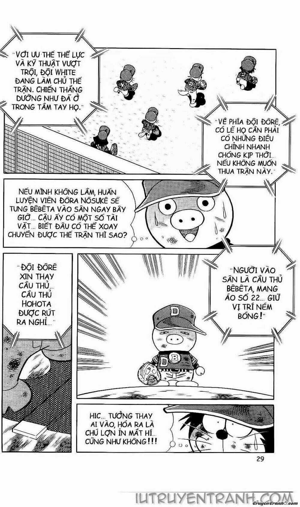 Doraemon Bóng Chày Chapter 58 trang 22