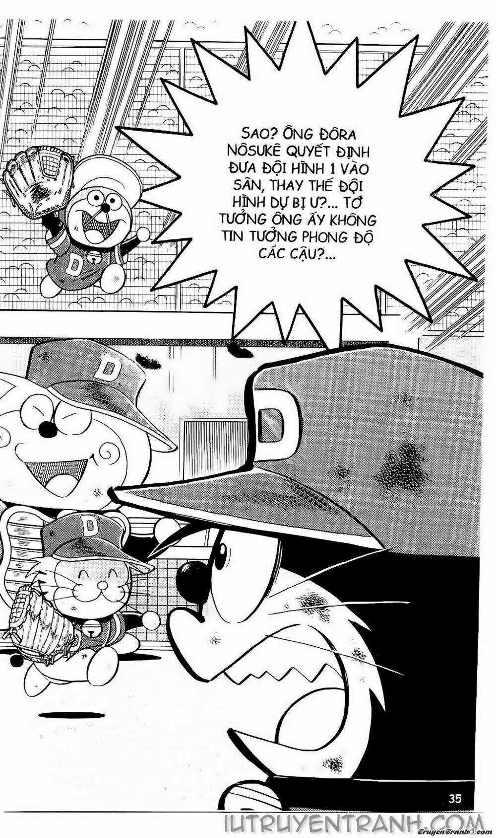 Doraemon Bóng Chày Chapter 58 trang 28