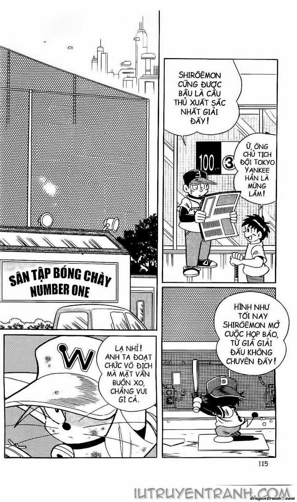 Doraemon Bóng Chày Chapter 61 trang 21
