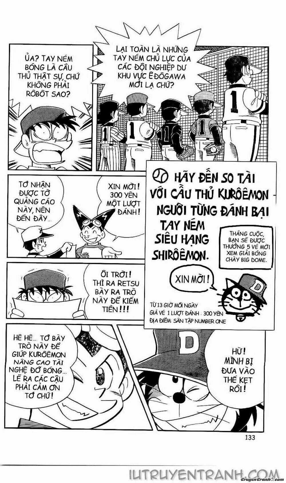 Doraemon Bóng Chày Chapter 62 trang 10
