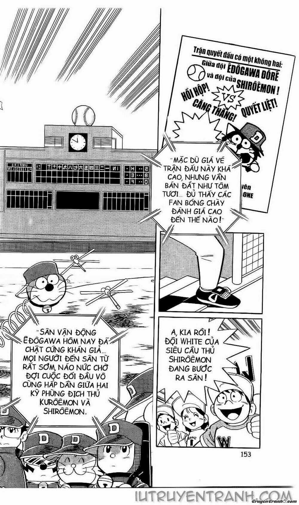 Doraemon Bóng Chày Chapter 63 trang 2