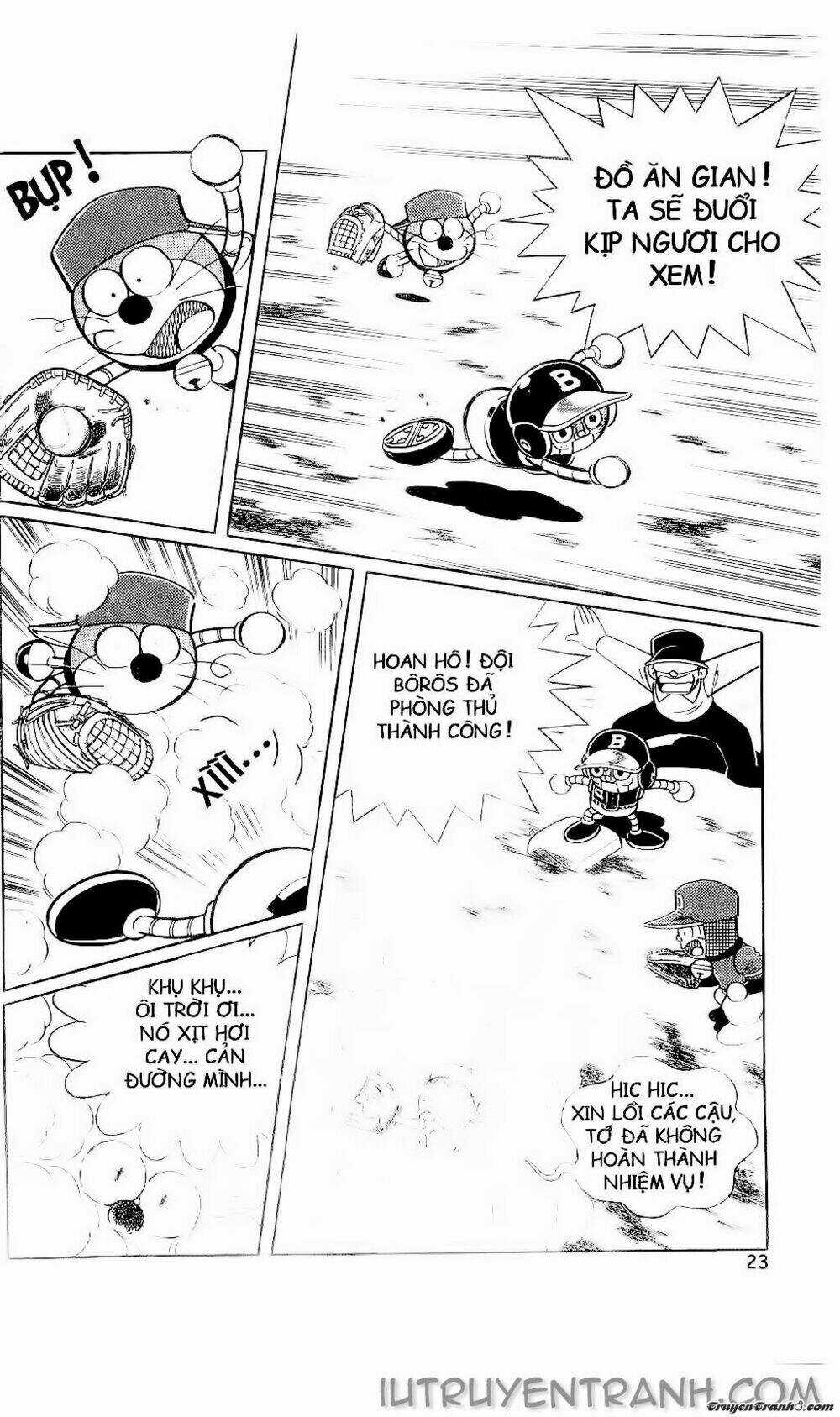 Doraemon Bóng Chày Chapter 64 trang 16