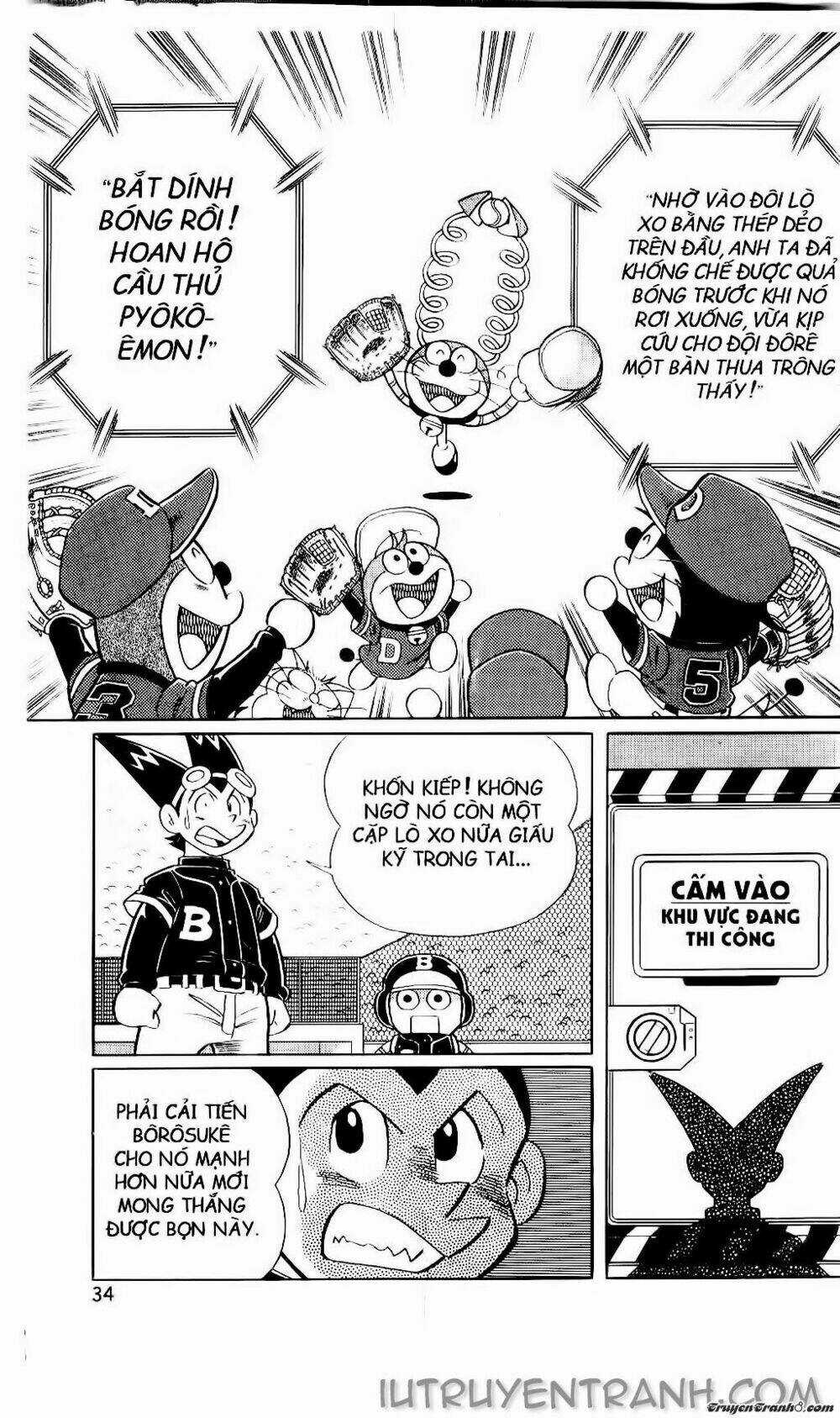 Doraemon Bóng Chày Chapter 64 trang 27