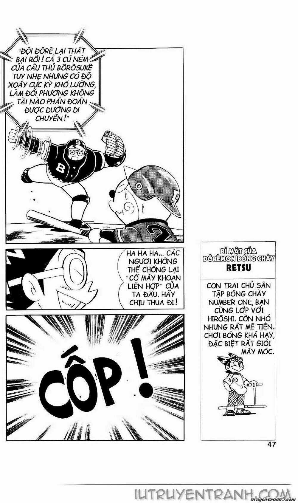 Doraemon Bóng Chày Chapter 65 trang 10