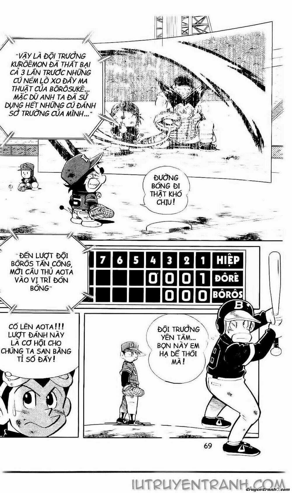 Doraemon Bóng Chày Chapter 66 trang 2