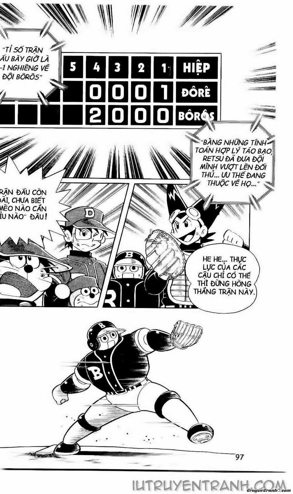 Doraemon Bóng Chày Chapter 66 trang 30