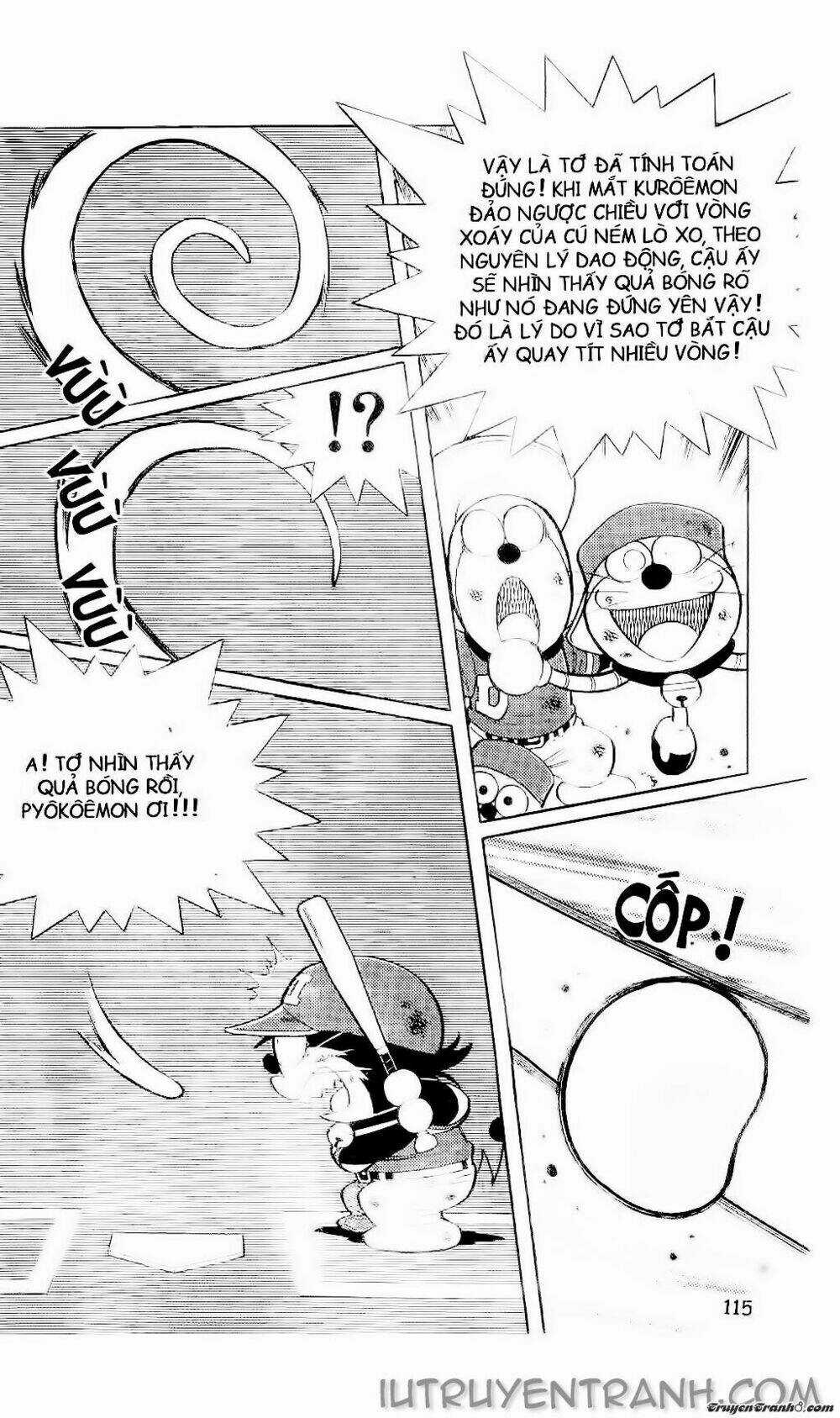 Doraemon Bóng Chày Chapter 67 trang 17