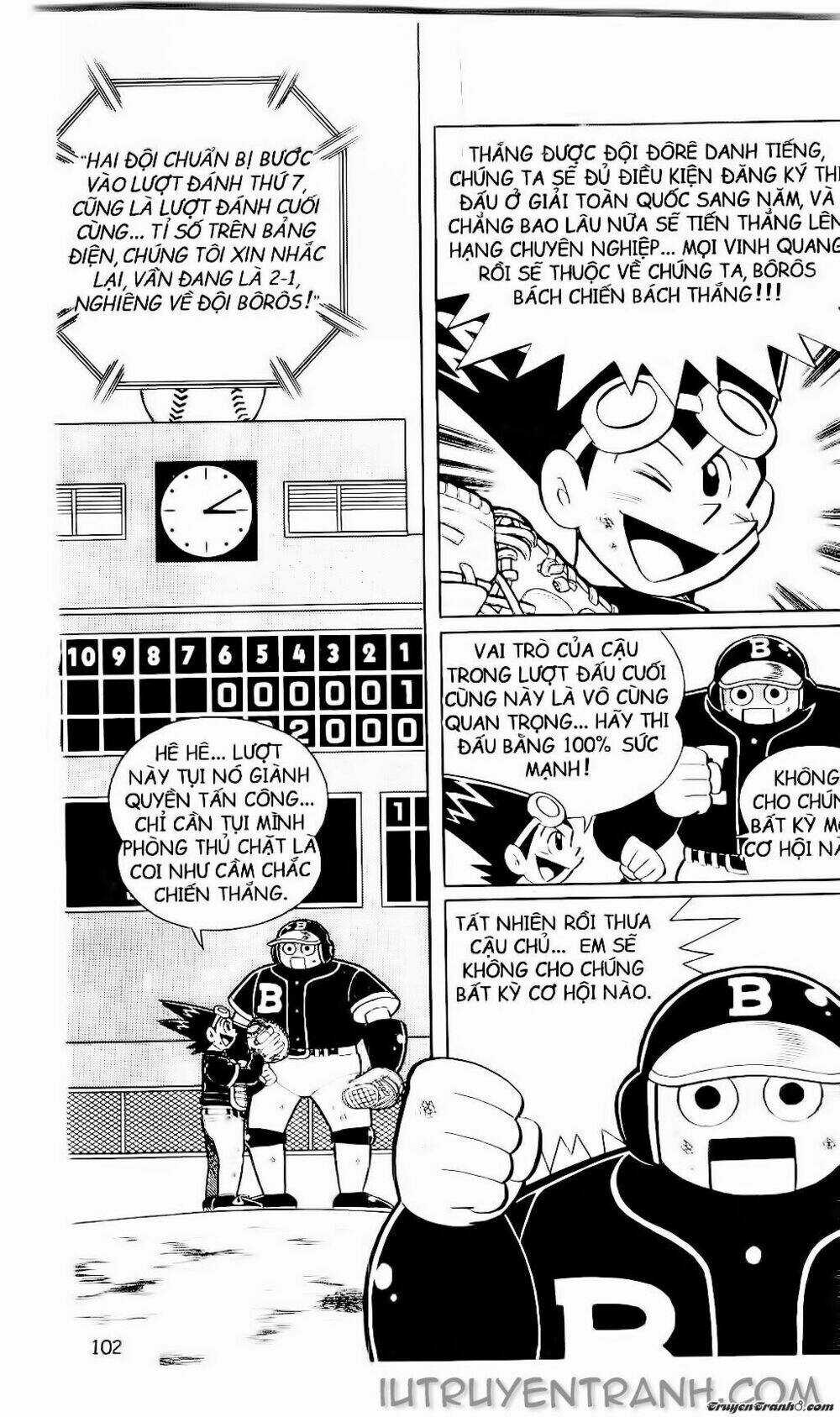 Doraemon Bóng Chày Chapter 67 trang 4