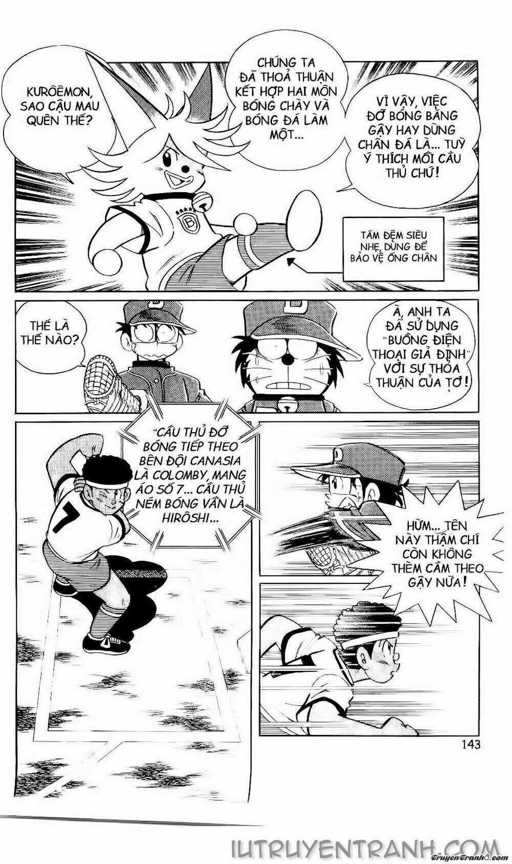 Doraemon Bóng Chày Chapter 68 trang 16