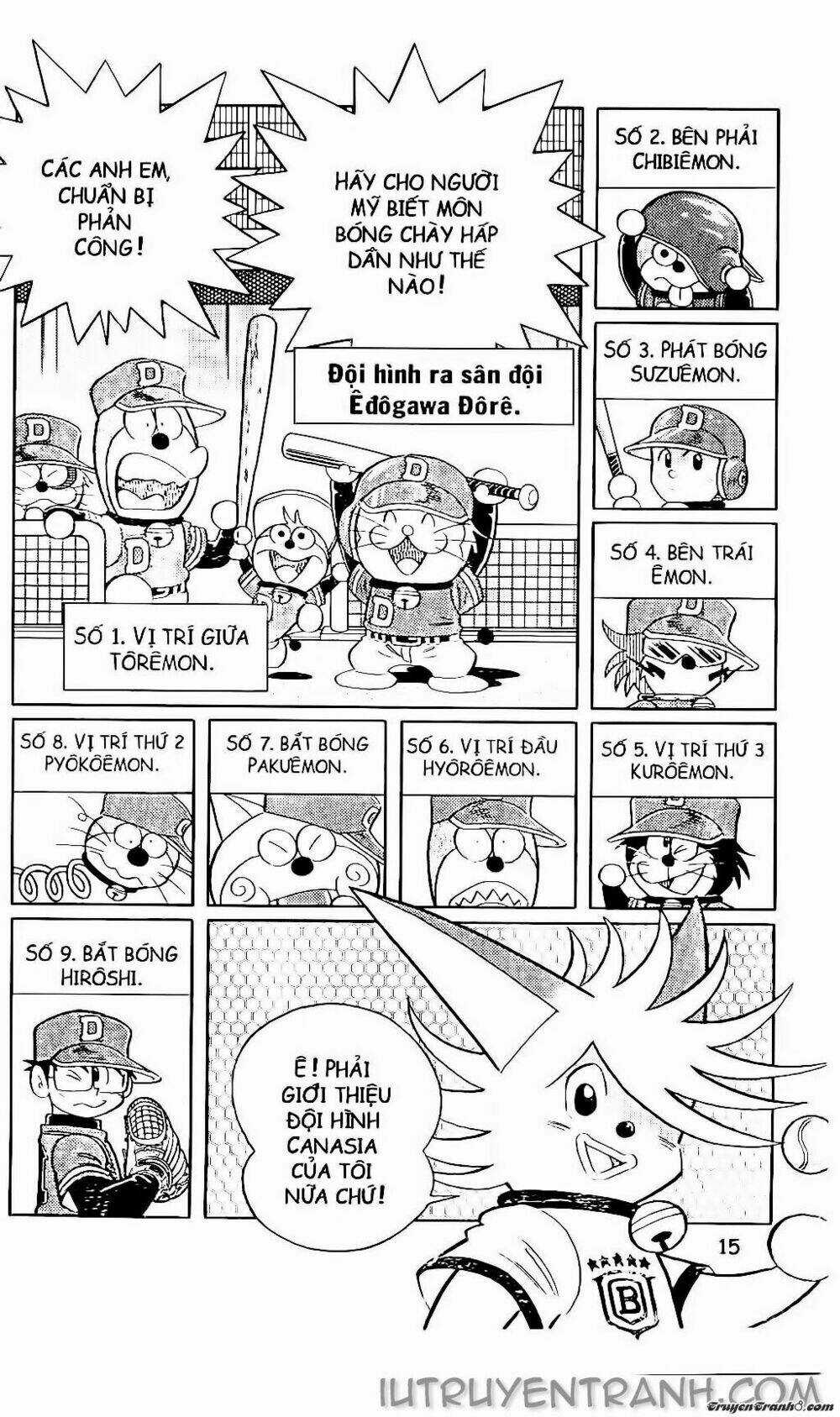 Doraemon Bóng Chày Chapter 70 trang 8