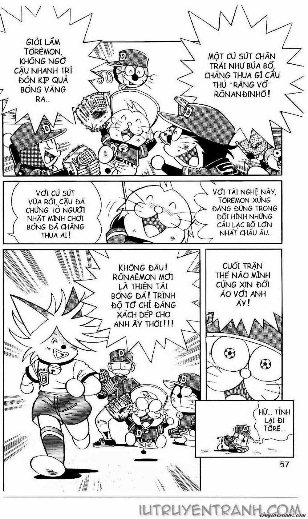 Doraemon Bóng Chày Chapter 71 trang 21