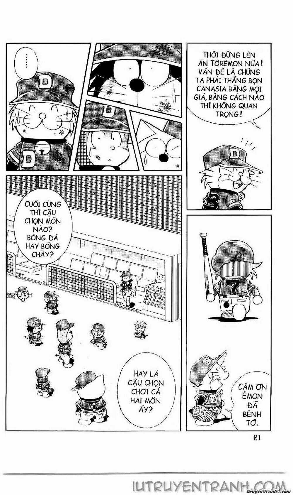 Doraemon Bóng Chày Chapter 72 trang 14