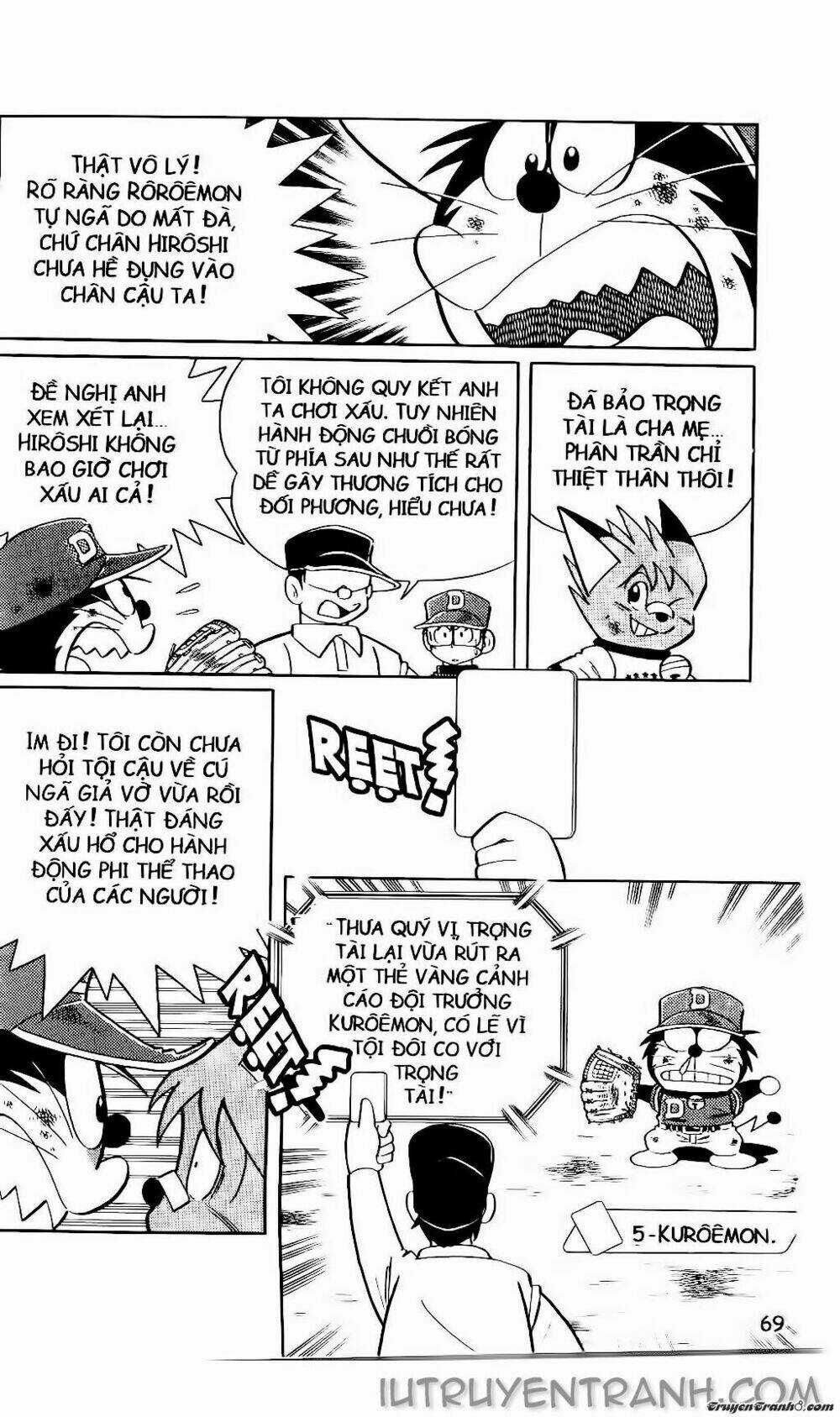 Doraemon Bóng Chày Chapter 72 trang 2
