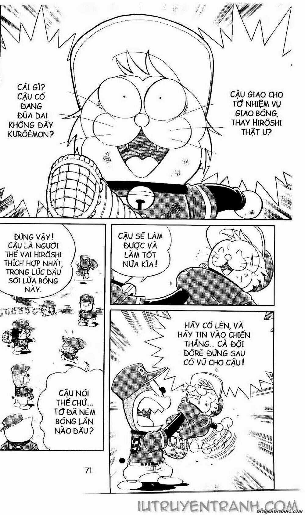 Doraemon Bóng Chày Chapter 72 trang 4
