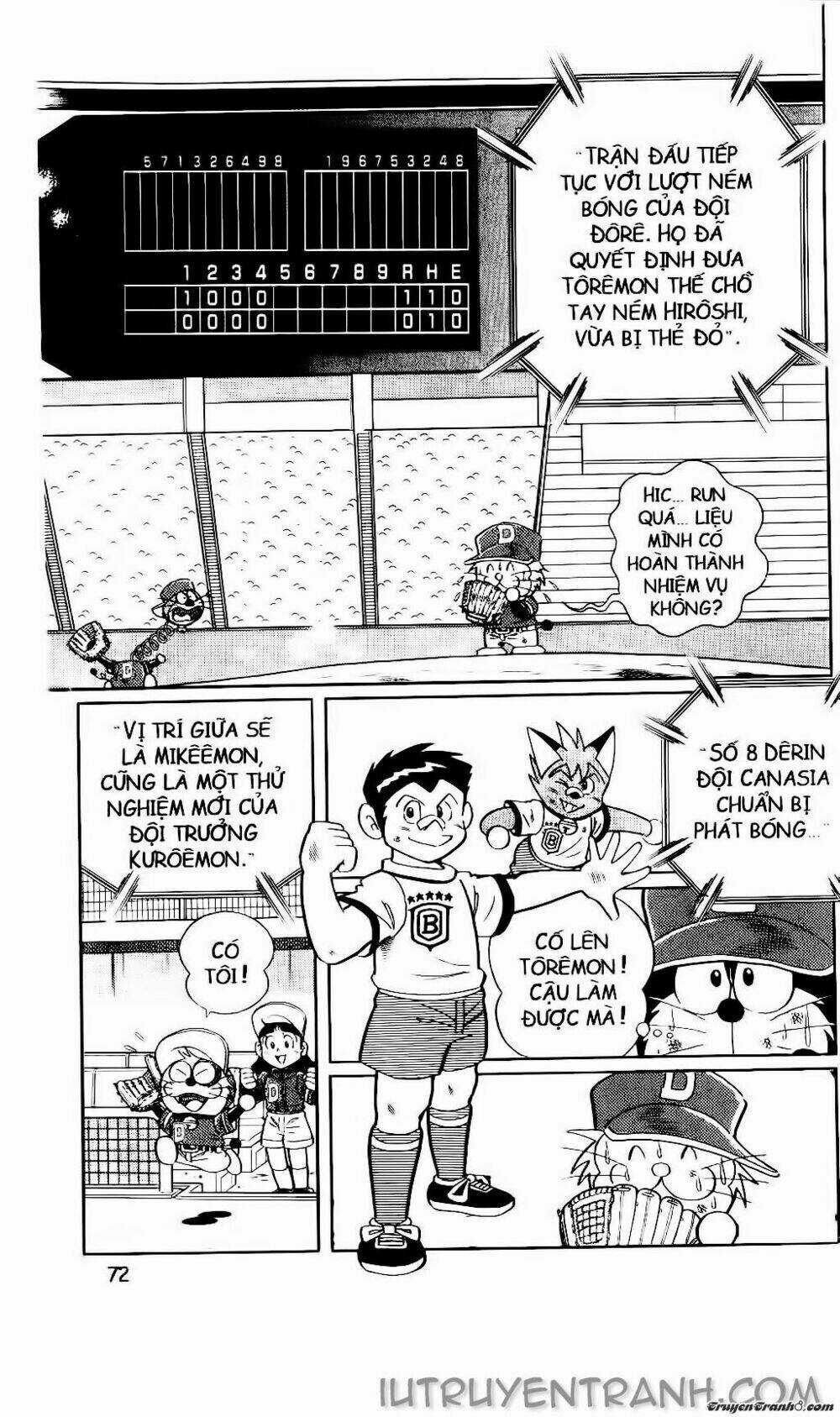 Doraemon Bóng Chày Chapter 72 trang 5