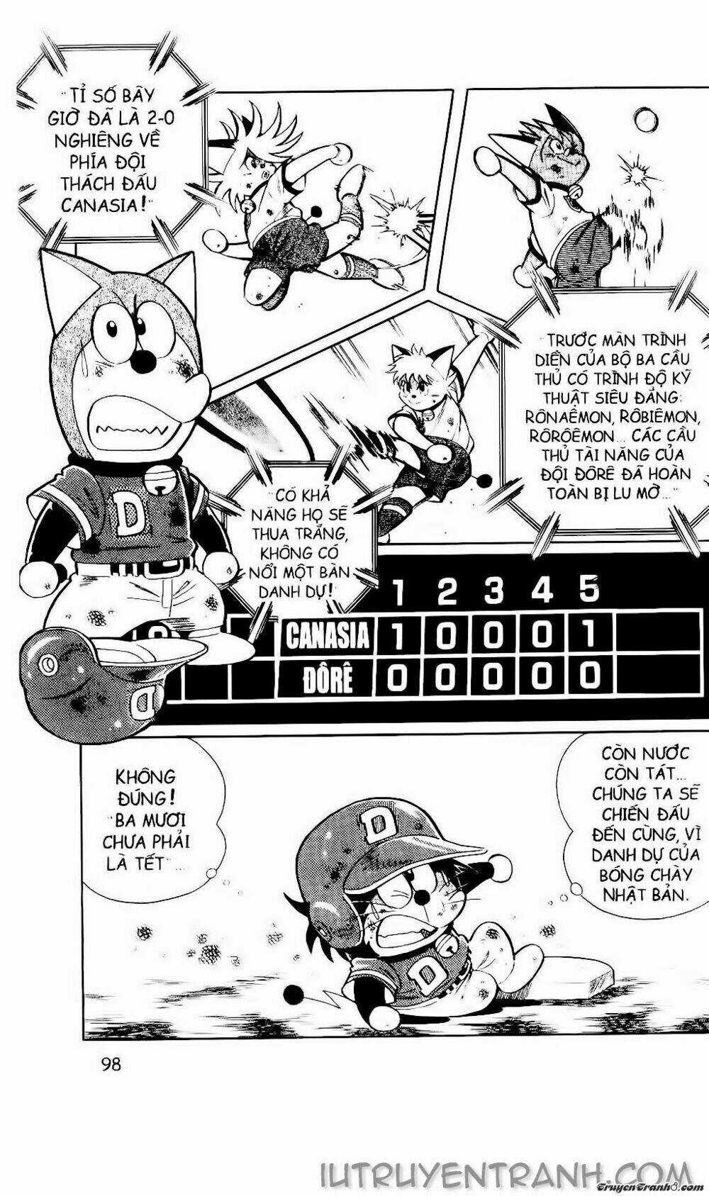 Doraemon Bóng Chày Chapter 73 trang 1