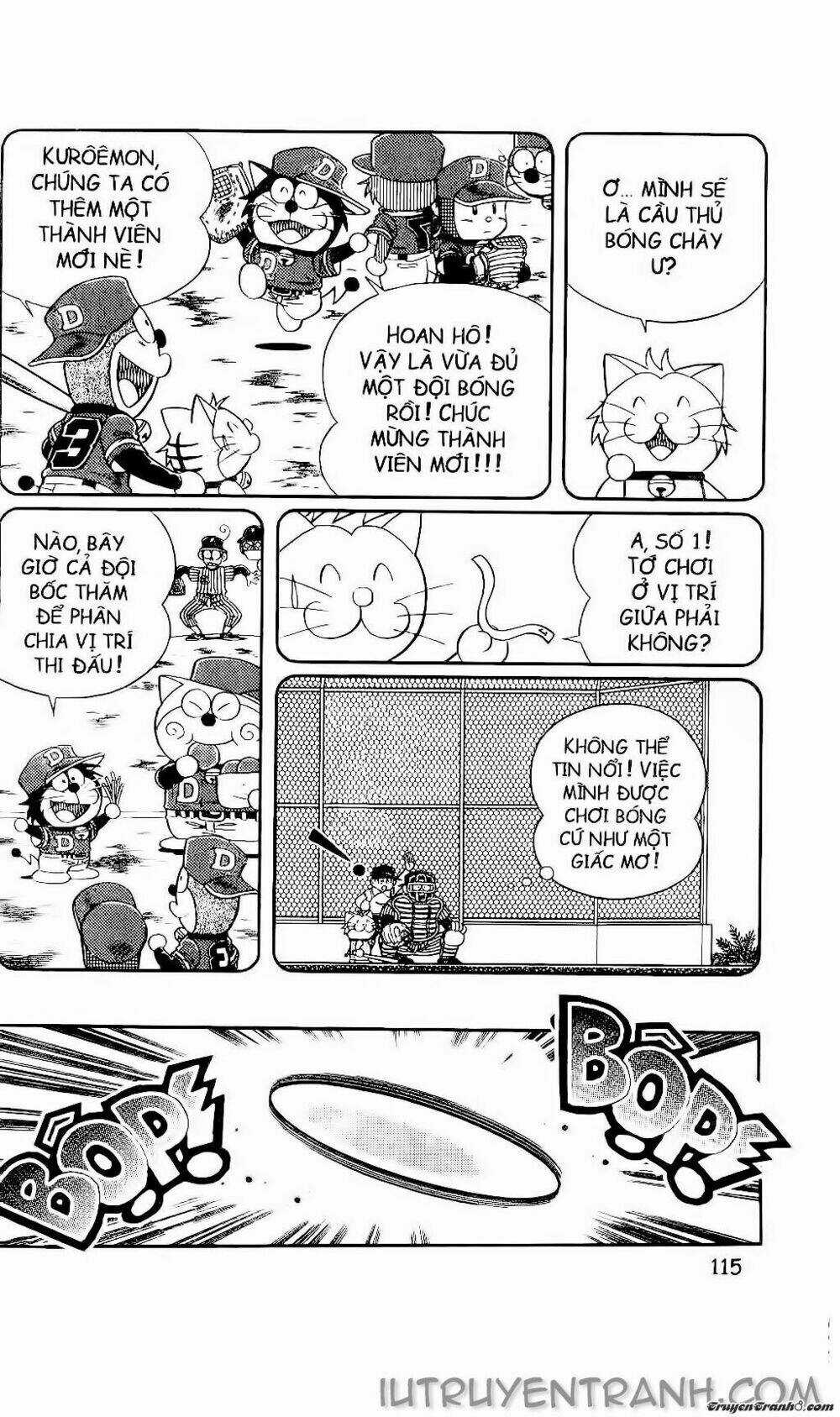 Doraemon Bóng Chày Chapter 73 trang 18