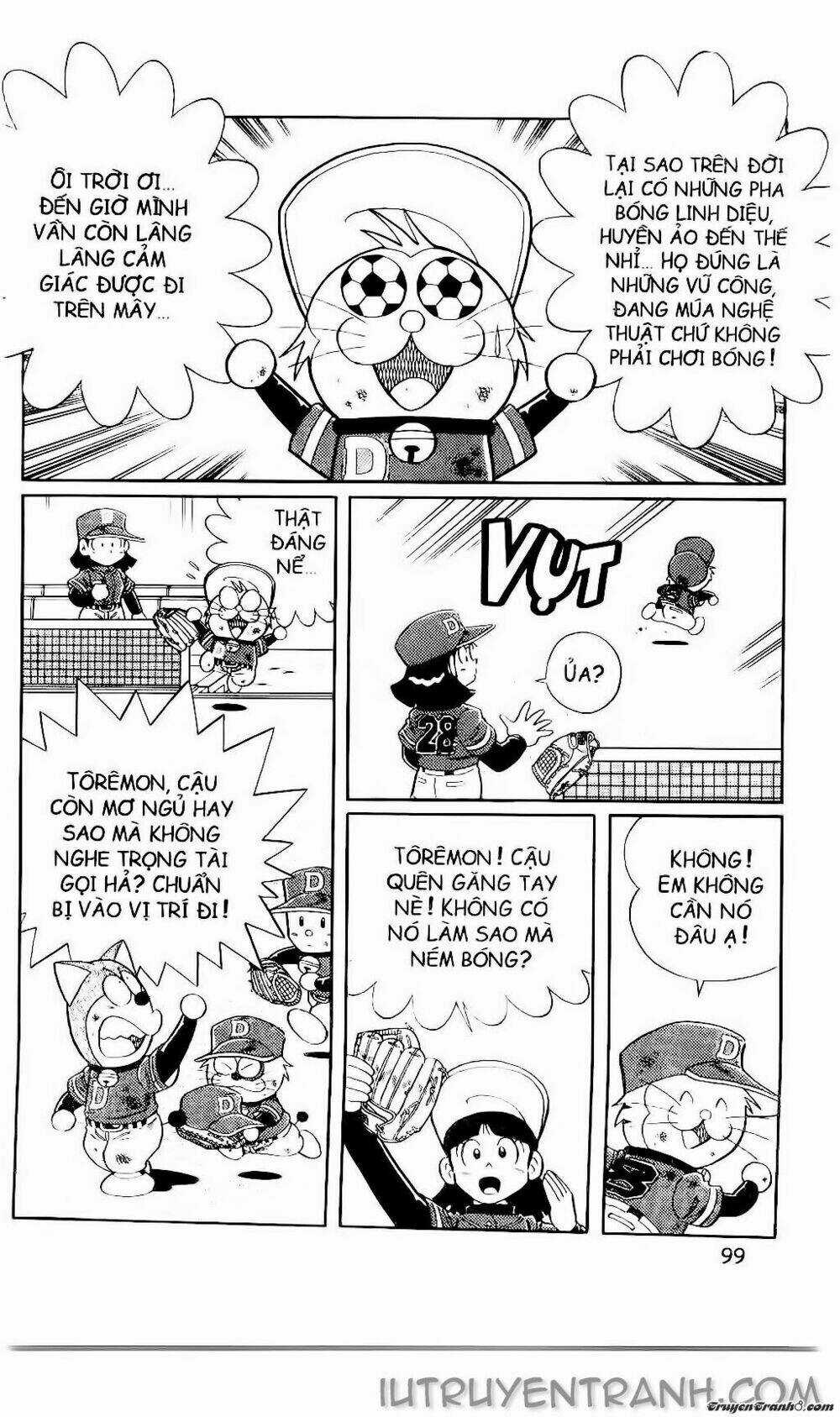 Doraemon Bóng Chày Chapter 73 trang 2