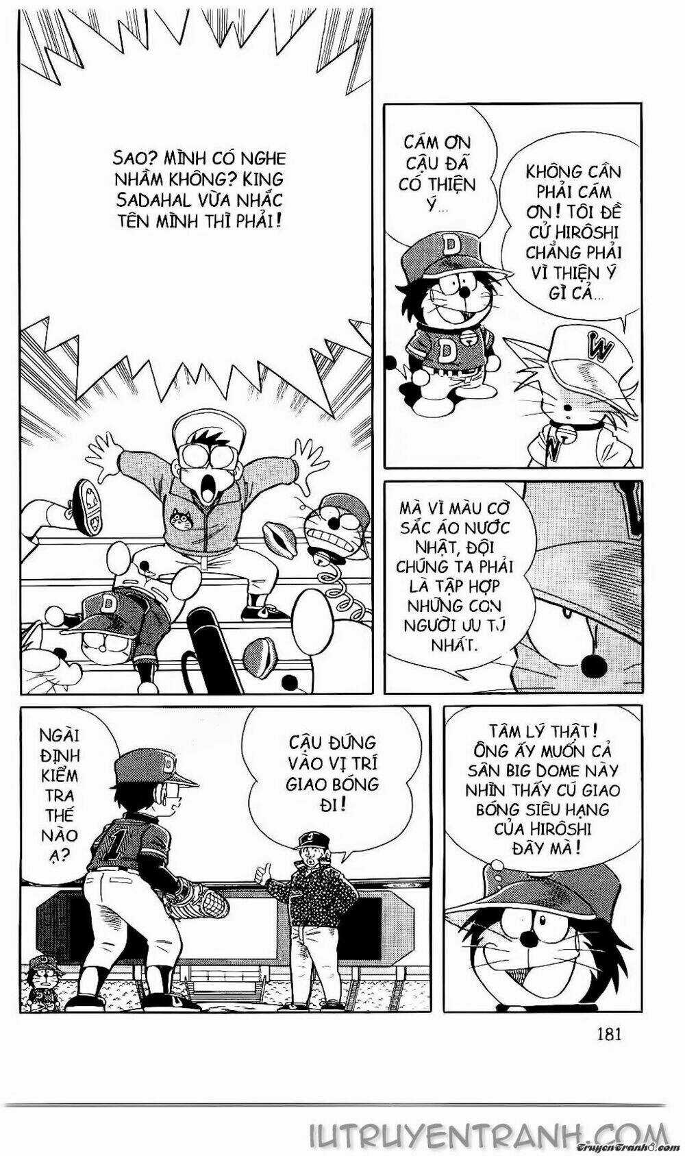 Doraemon Bóng Chày Chapter 75 trang 19
