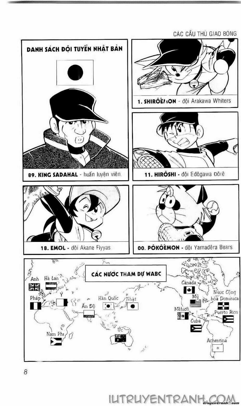 Doraemon Bóng Chày Chapter 76 trang 1