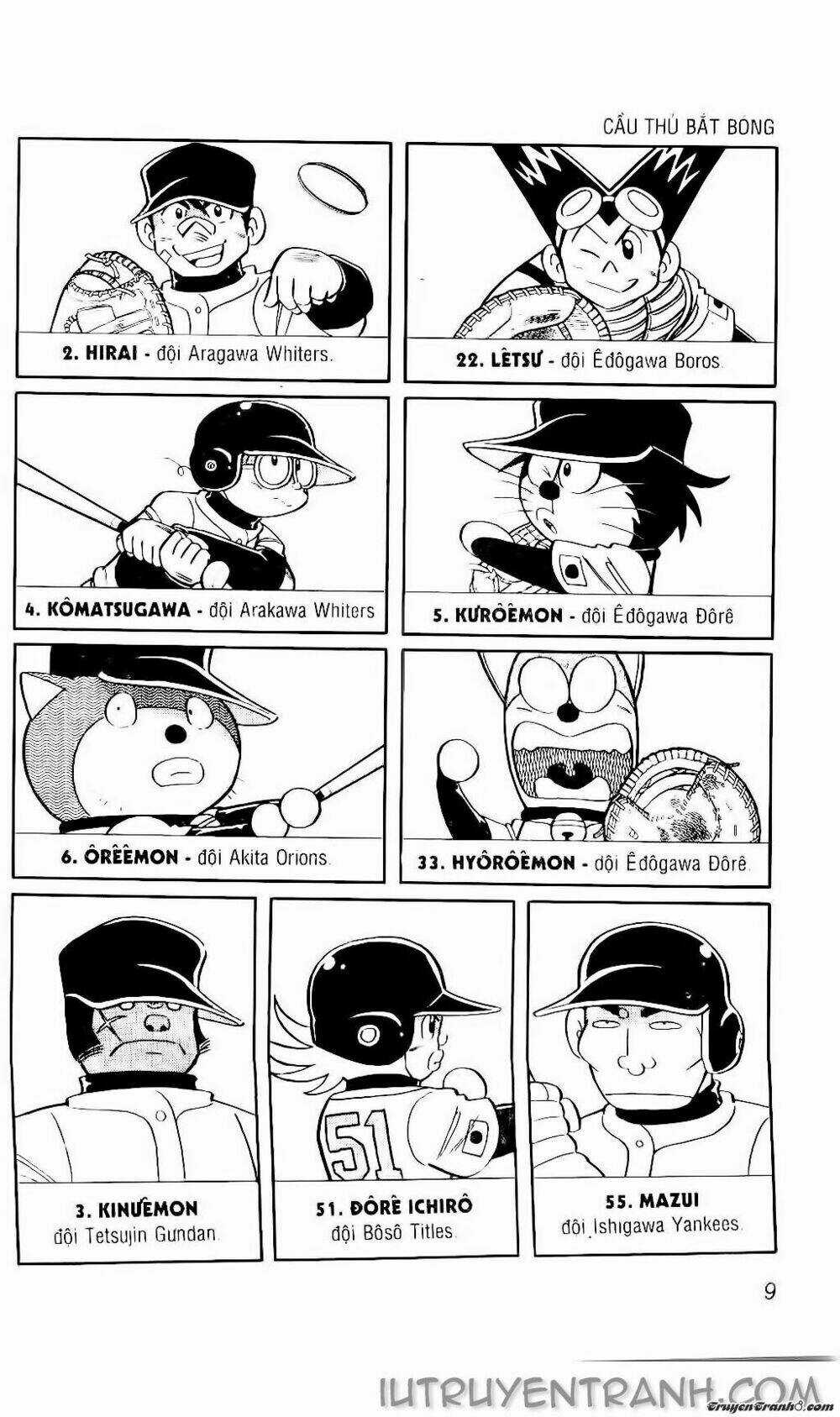 Doraemon Bóng Chày Chapter 76 trang 4