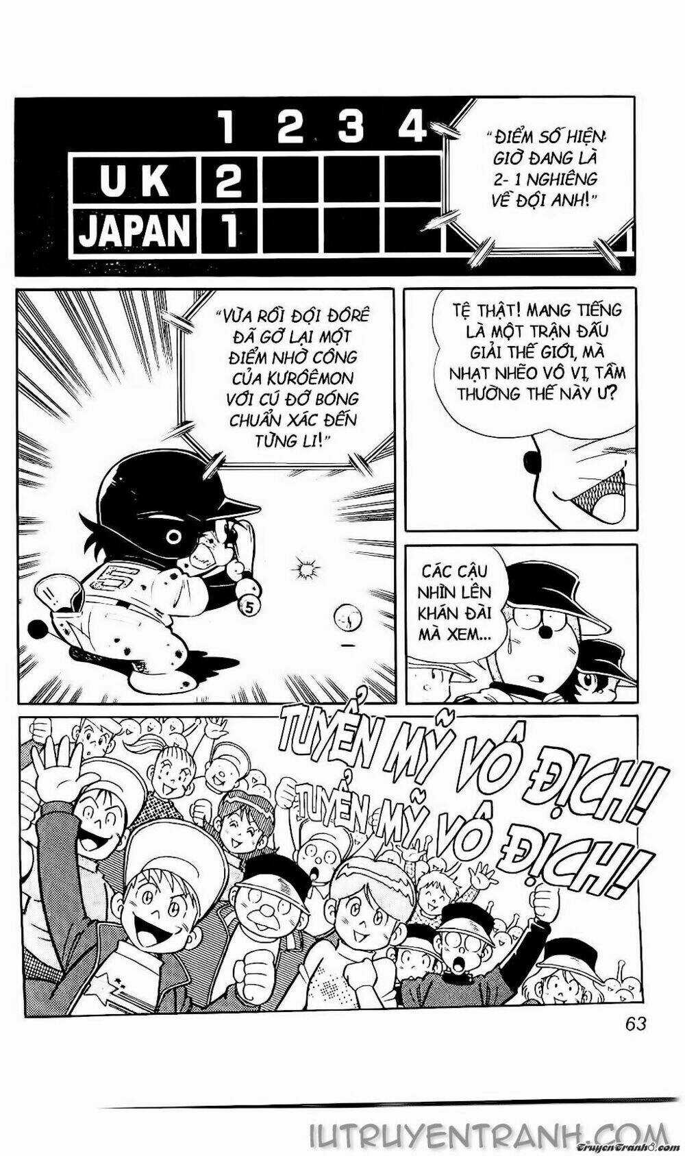 Doraemon Bóng Chày Chapter 77 trang 28