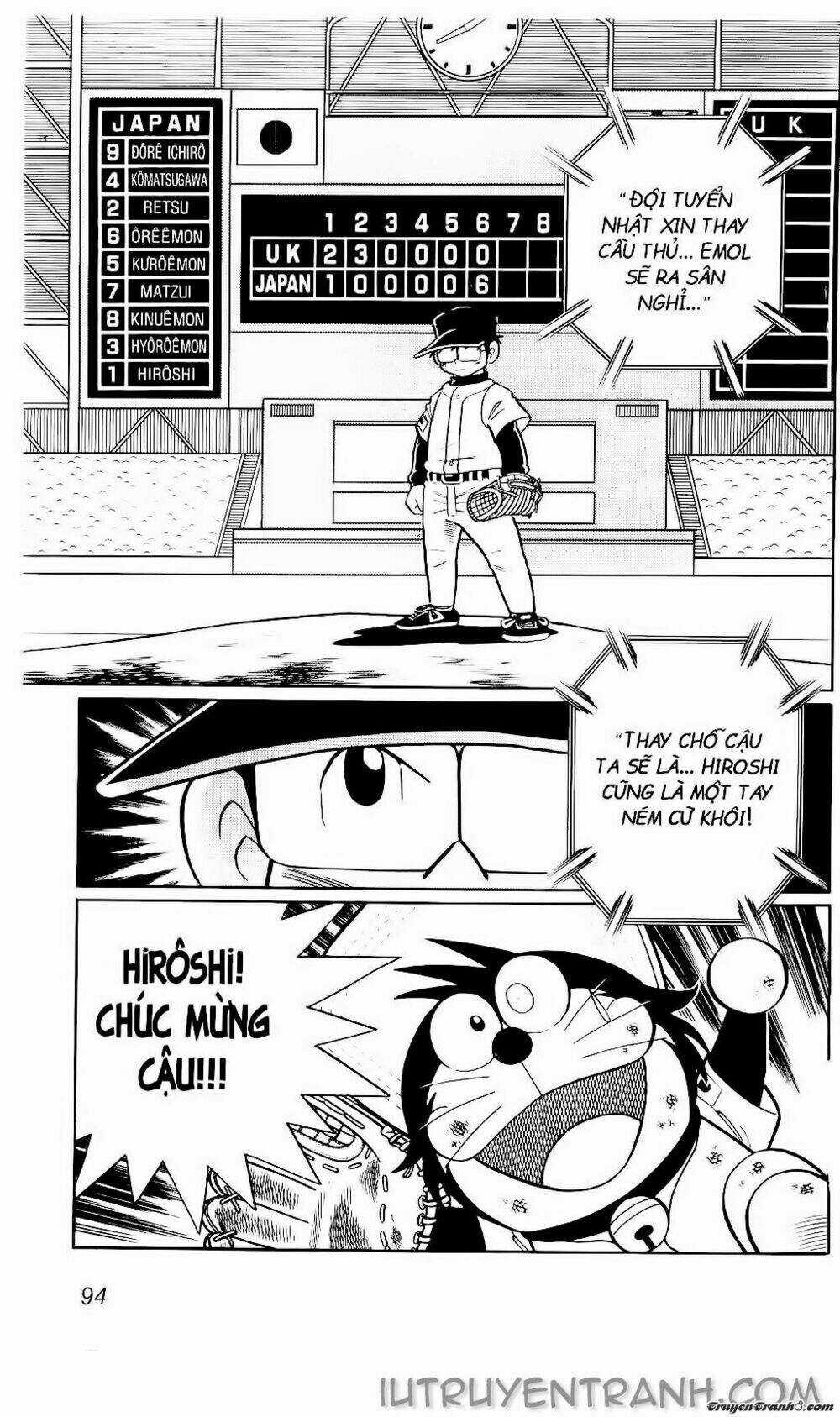 Doraemon Bóng Chày Chapter 79 trang 1