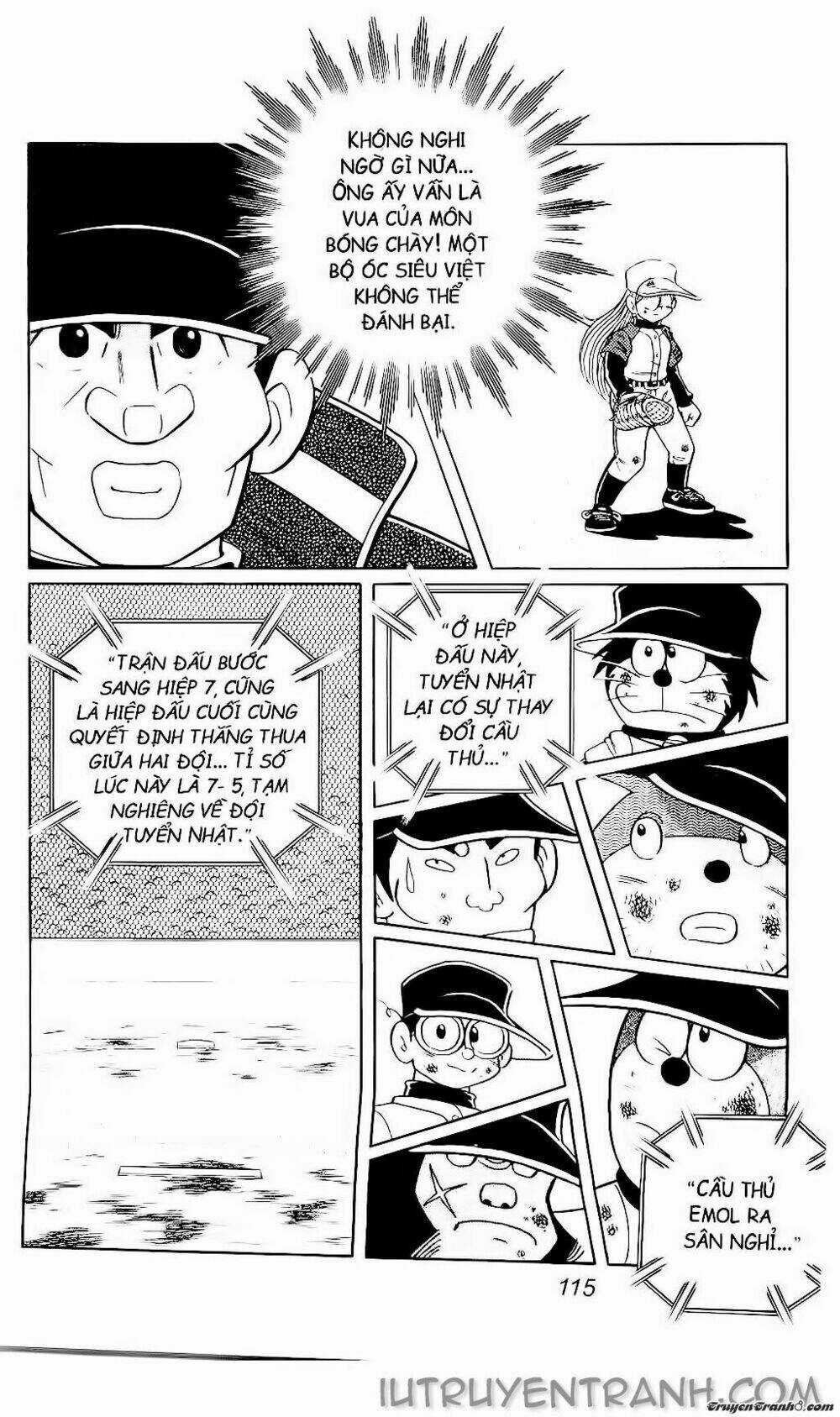 Doraemon Bóng Chày Chapter 79 trang 22