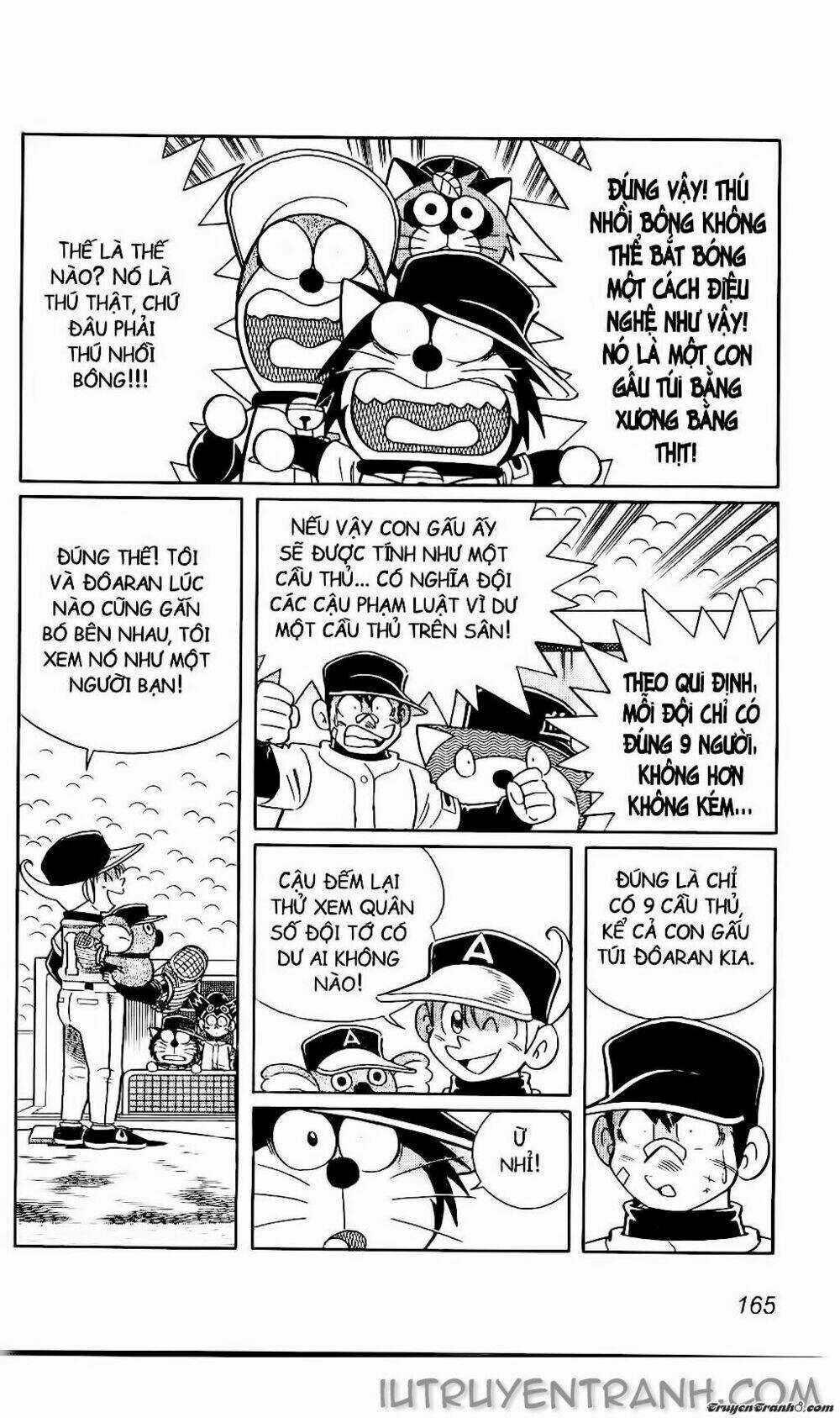 Doraemon Bóng Chày Chapter 81 trang 11