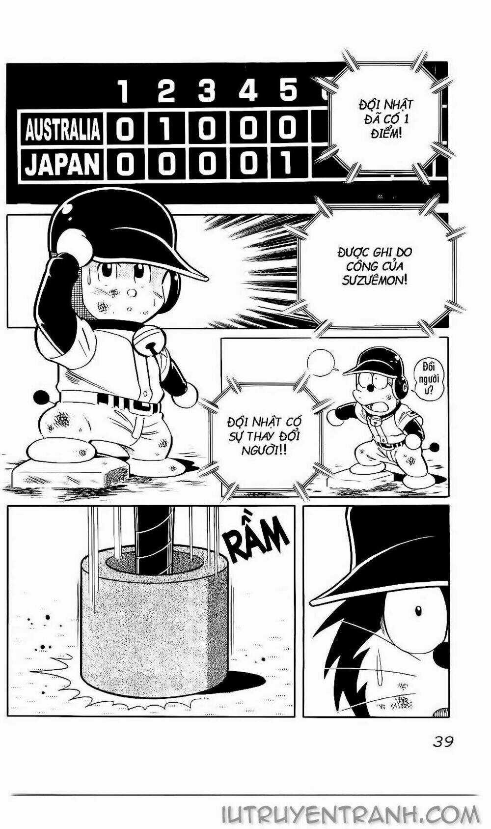 Doraemon Bóng Chày Chapter 82 trang 36