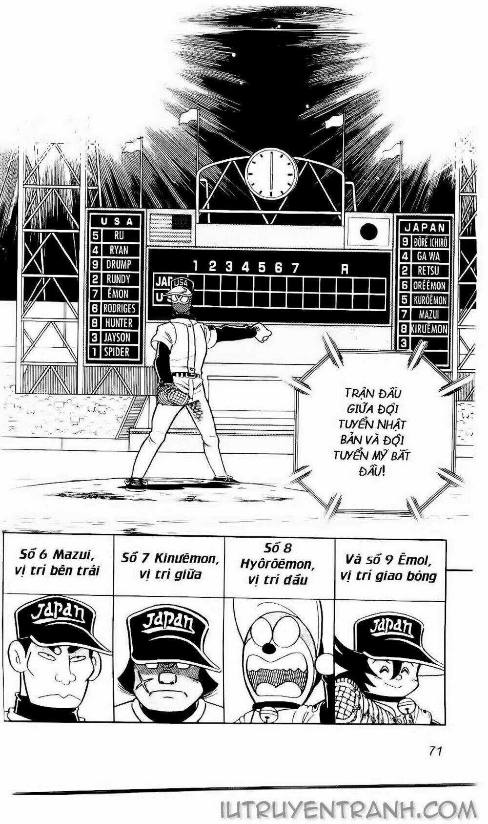 Doraemon Bóng Chày Chapter 89 trang 16