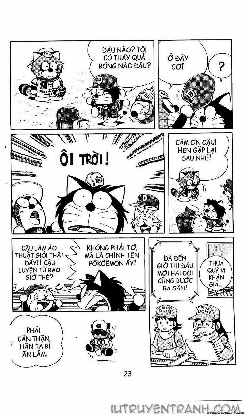 Doraemon Bóng Chày Chapter 9 trang 15