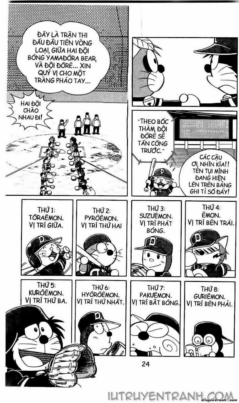 Doraemon Bóng Chày Chapter 9 trang 16