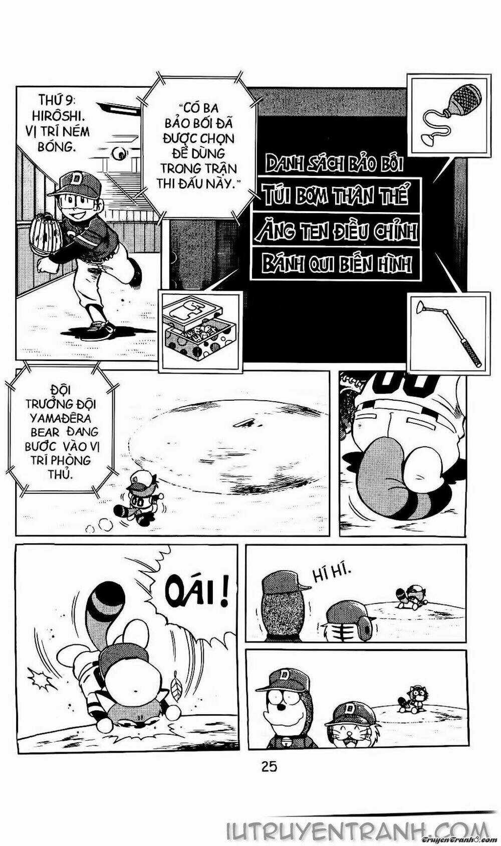Doraemon Bóng Chày Chapter 9 trang 17