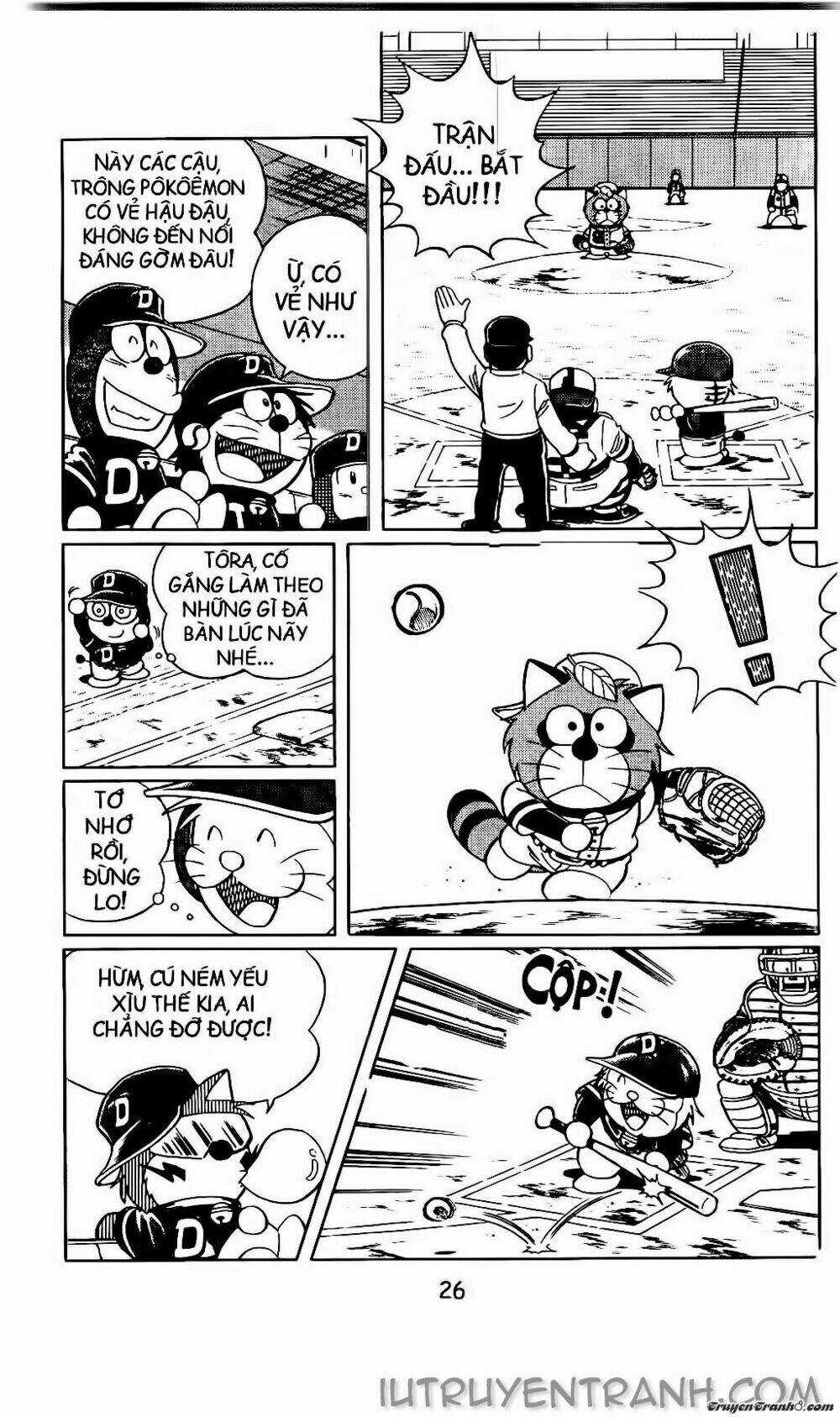 Doraemon Bóng Chày Chapter 9 trang 18